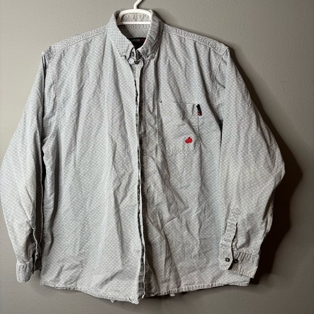 Forge Cat2 FR Work Button Down Shirt Size XXL